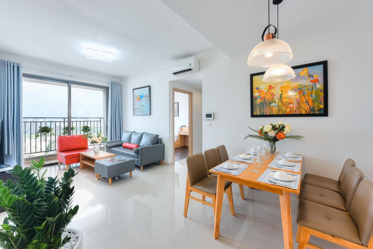 Stellar Cbd Rivergate Apartment - Pool - Free 4G Sim For 3 Nights Ho Si Minh-város Kültér fotó