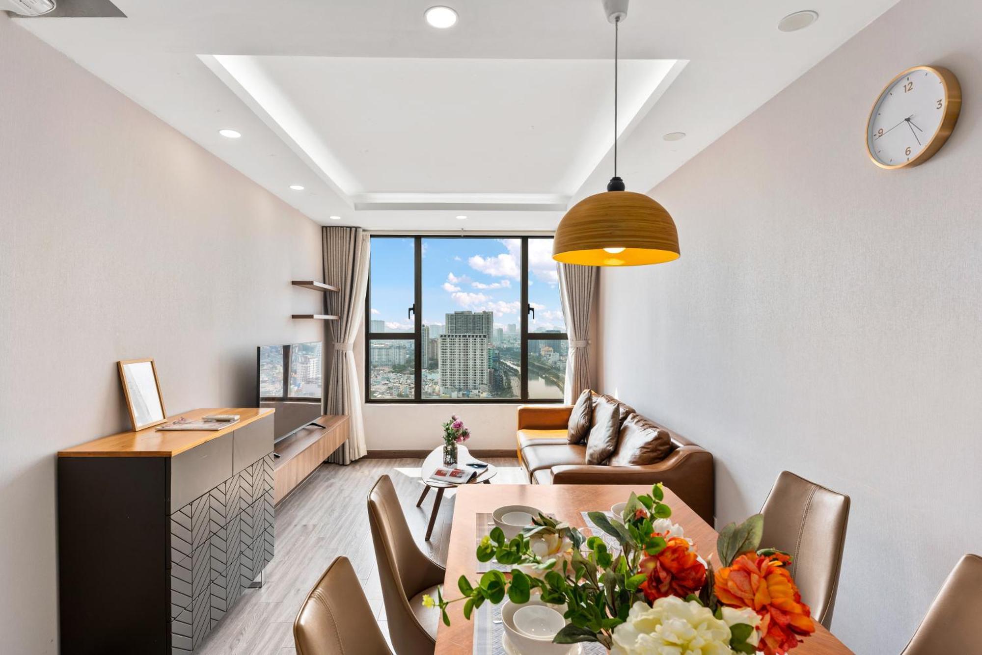 Stellar Cbd Rivergate Apartment - Pool - Free 4G Sim For 3 Nights Ho Si Minh-város Kültér fotó