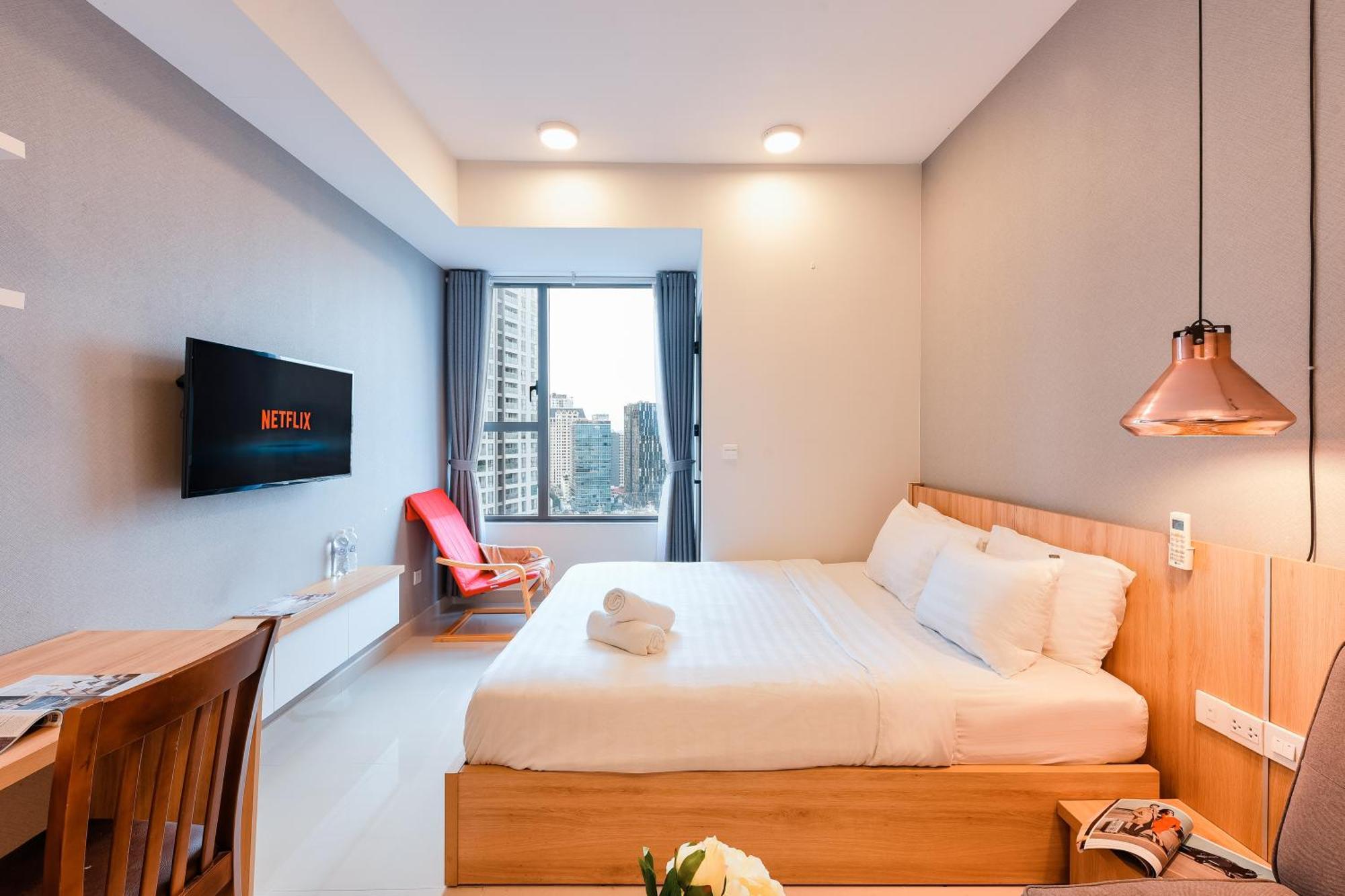Stellar Cbd Rivergate Apartment - Pool - Free 4G Sim For 3 Nights Ho Si Minh-város Kültér fotó